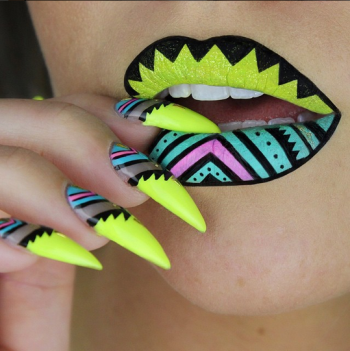 aztec lips Samantha Batalash